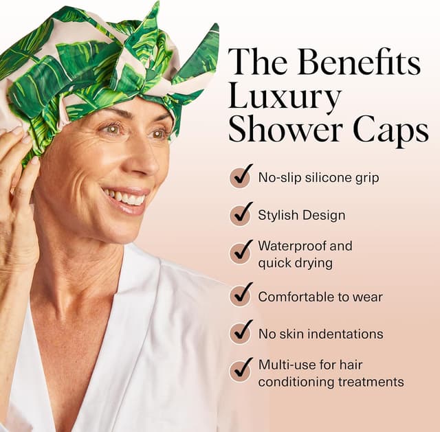 Thumbnail 1 de Kitsch Gorros de Ducha Lujo Impermeables