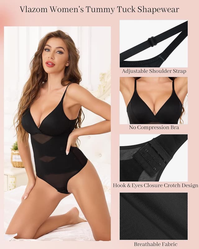 Thumbnail 2 de Vlazom Body Modellante Donna Effetto Pancia Piatta