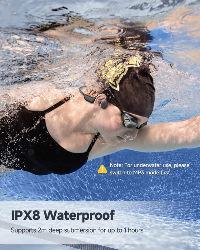 Detalle 2 de PSIER Bone Conduction Headphones 32GB