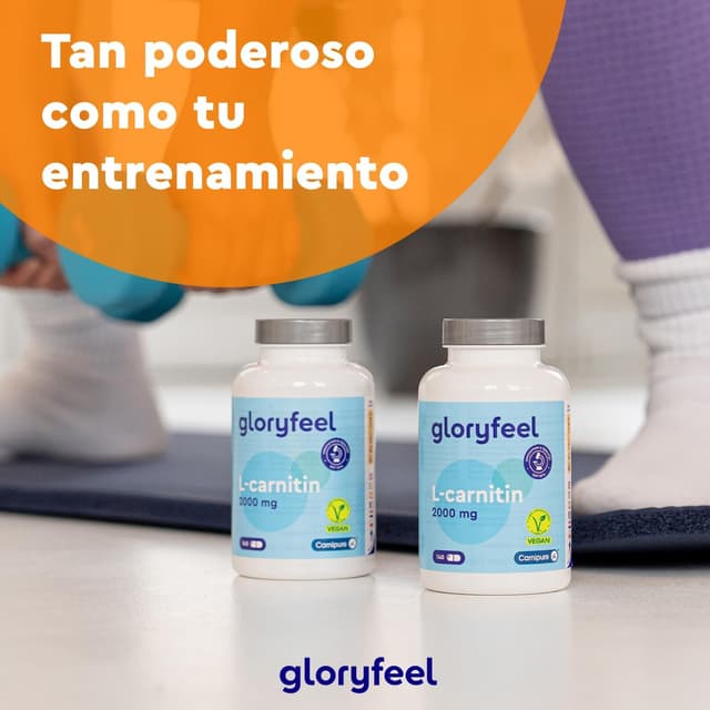 Thumbnail 5 de L-Carnitina 2000 mg Carnipure® de Lonza 💪 - Energía Vegana