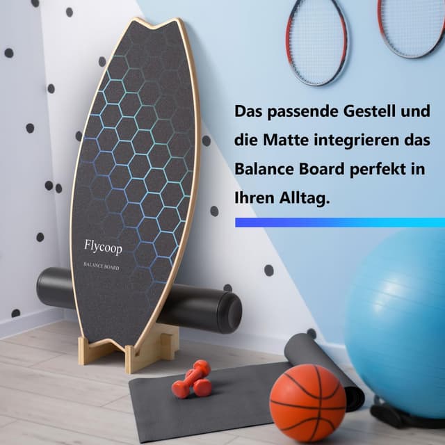 Thumbnail 4 de Flycoop Balance Board Holz 204 kg 🏄