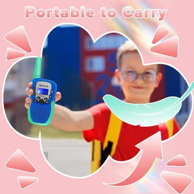 Thumbnail 6 de Retevis RT388 Walkie Talkie Kinder 8 Kanäle