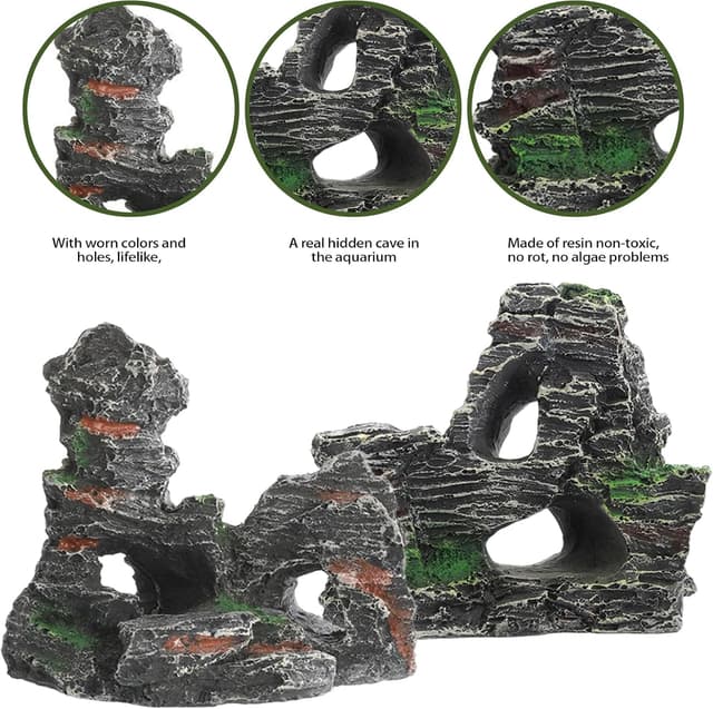 Thumbnail 4 de DYHNQE fish tank rockery decoration