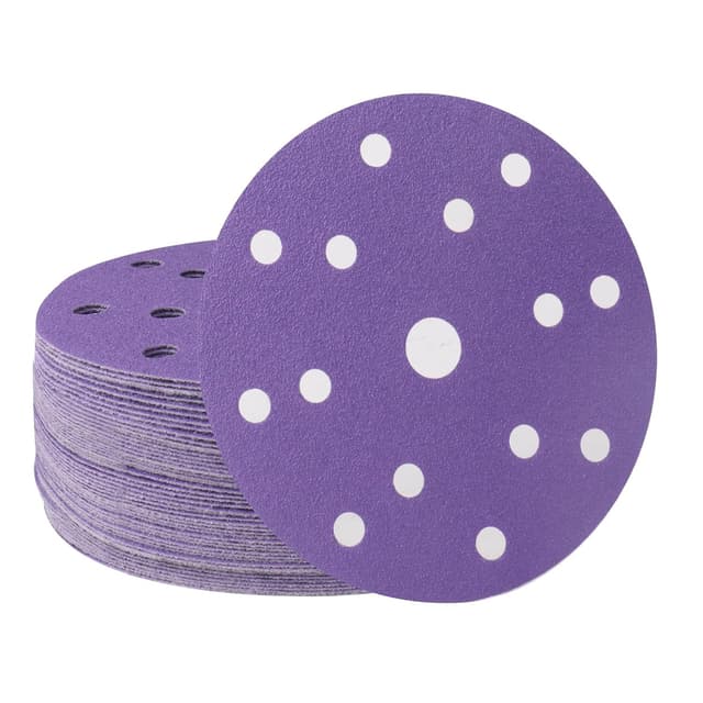 Detalle de 50 Stück Schleifpapier 150 mm Keramik 600 Körnung
