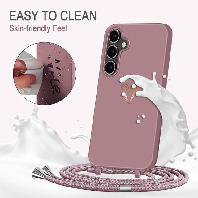 Thumbnail 3 de Eherui Handyband Hülle Galaxy A35 5G Herz