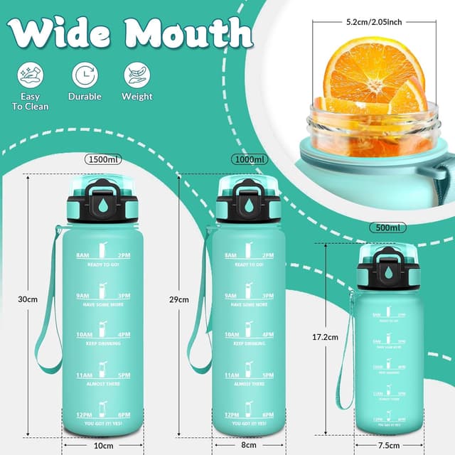 Detalle de Mulbijeo borraccia 0,5L con cannuccia