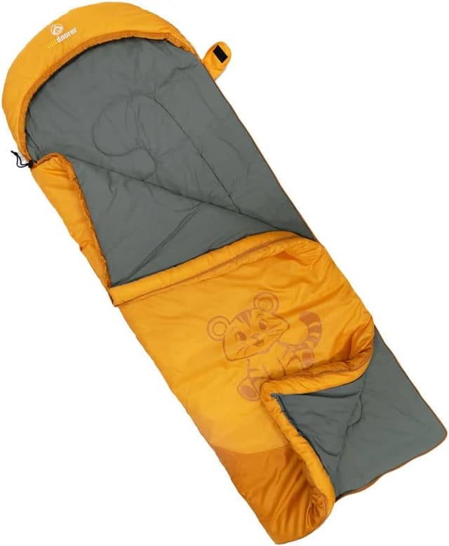 Detalle de outdoorer Kinderschlafsack Dream Express – Deckenschlafsack für Kinder mit Baumwoll-Futter