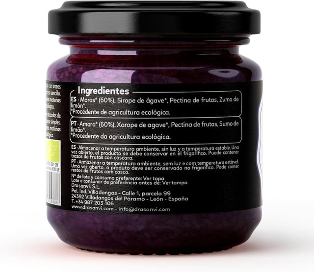 Thumbnail 2 de Drasanvi Mermelada Extra Mora 260 g 🍓