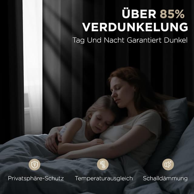 Detalle 2 de Joydeco Thermovorhang 140 x 175 cm Kälteschutz