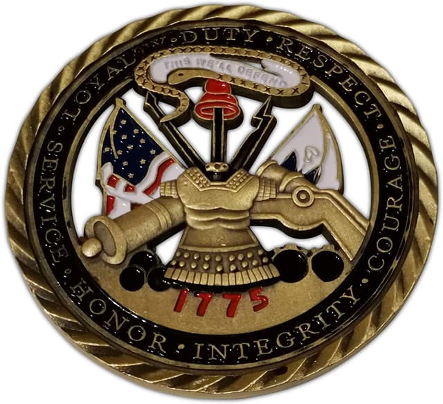 Thumbnail 1 de Eillwin US Army Challenge Coin 40mm