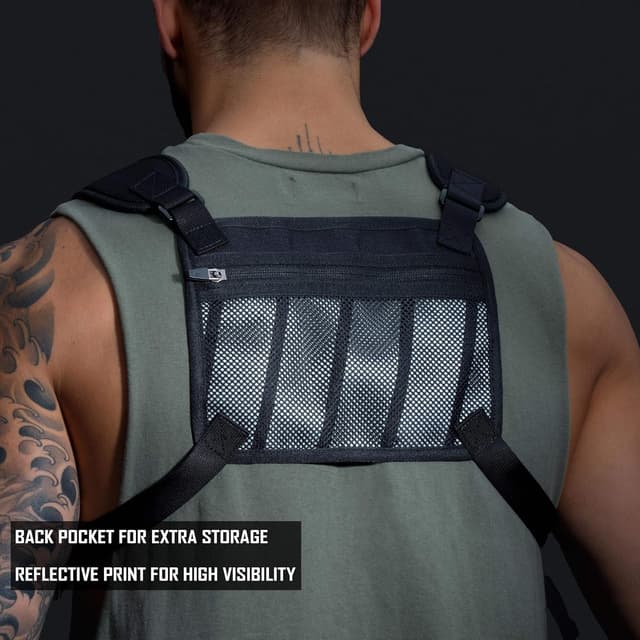 Thumbnail 5 de MVRK Water Resistant Chest Pack running vest