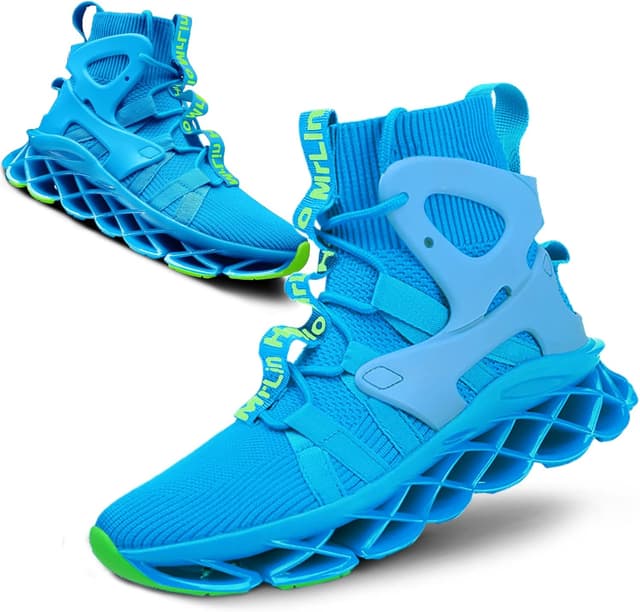 Thumbnail 6 de Hello MrLin Men’s Non-Slip Mesh Running & Walking Sneakers (Blade Type)