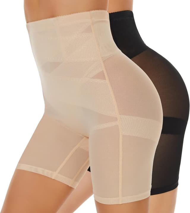 Detalle de SIMIYA Tummy Control Knickers – high-waisted shapewear body shaper pants for women