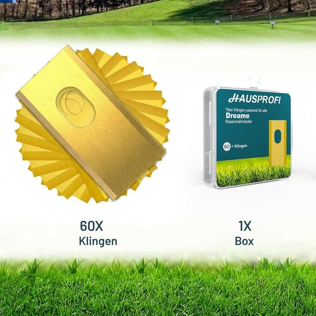 Detalle de HAUSPROFI HAUSPROFI 64x Titan Ersatzklingen