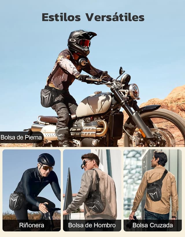 Thumbnail 2 de Mohard Pernera Moto Riñonera 40% Expansible