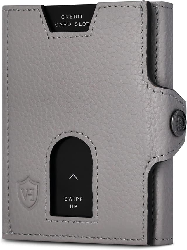 Detalle de VON HEESEN Slim Wallet Kartenetui mit RFID Schutz