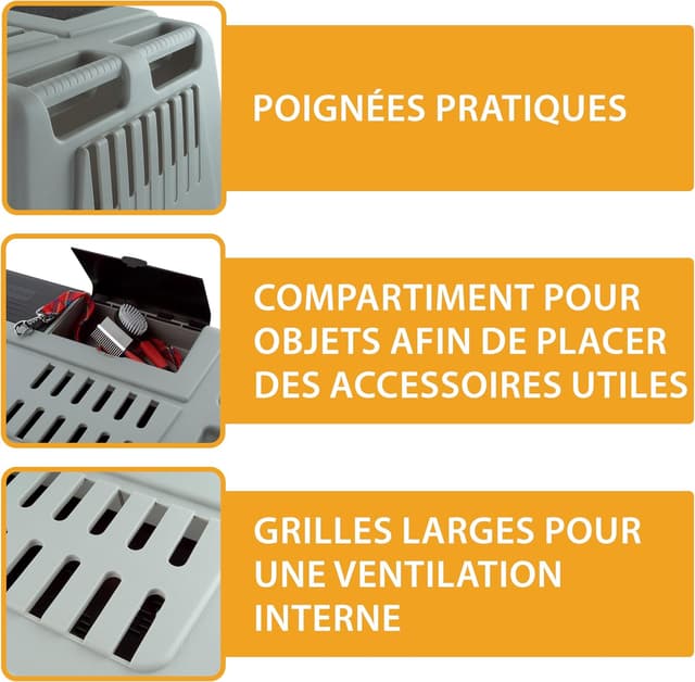 Thumbnail 4 de Ferplast Atlas Car 82 cm panier chien