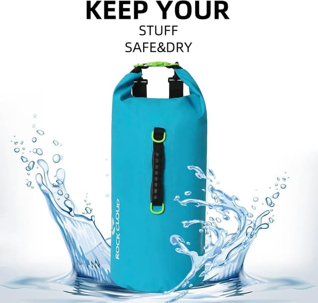 Detalle 2 de ROCK CLOUD roll-top waterproof dry bag for kayaking, boating and camping