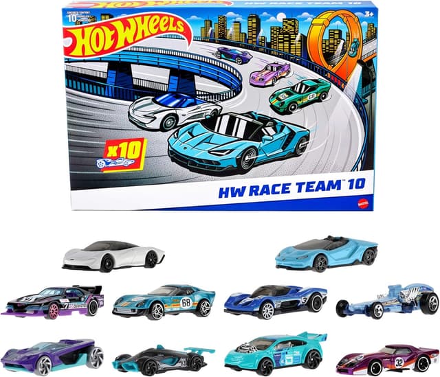 Thumbnail 6 de Hot Wheels HYM97 coffret 10 véhicules