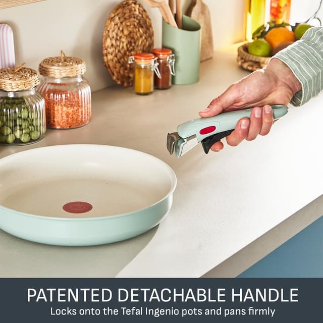 Thumbnail 4 de Tefal Ingenio Blue 11-Piece Non-Stick Cookware Set