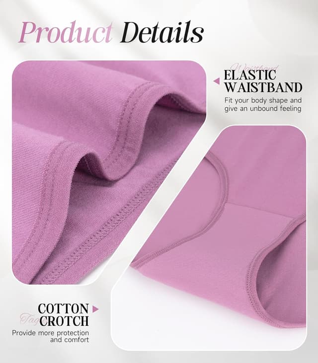 Detalle 2 de TANSTC Damen Hipster Slips 6er-Pack