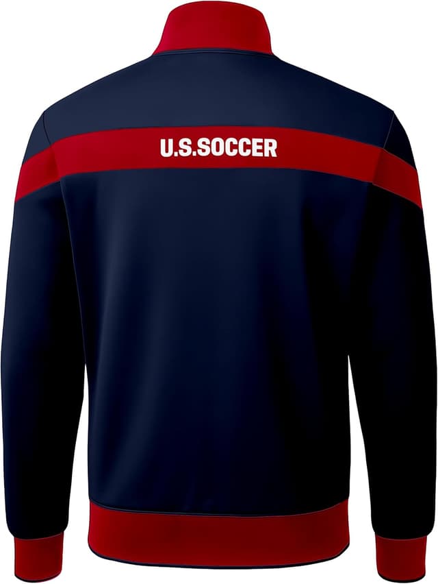 Detalle 2 de Icon Sports Officially Licensed U.S. Soccer Track Jacket (Unisex)