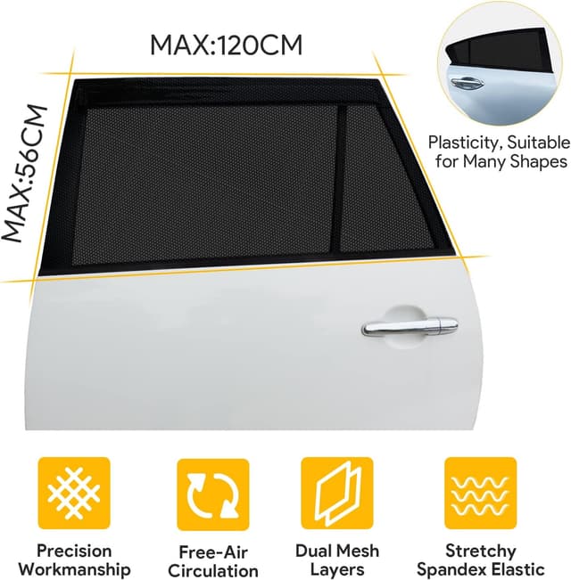 Detalle de Auto Sonnenschutz Baby UV für 2 Stück