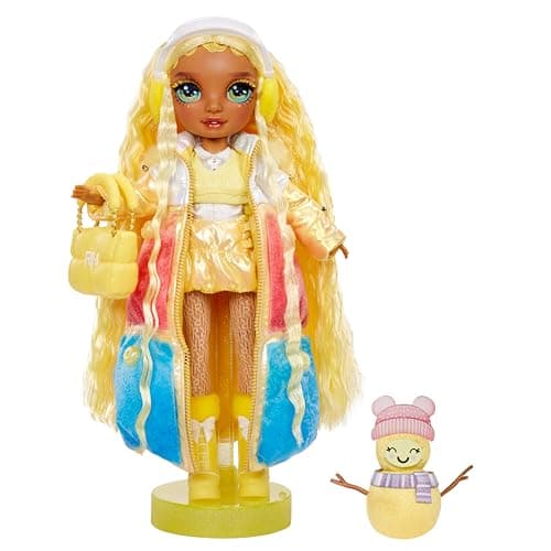 Thumbnail 6 de RAINBOW HIGH Winter Wonderland Doll Yellow 🪆