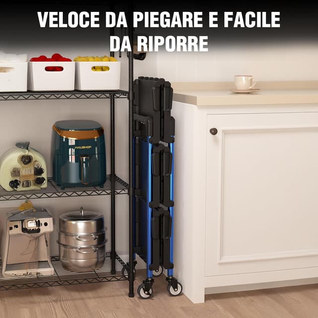 Thumbnail 6 de WORKPRO Carrello pieghevole 3 livelli 32 kg ðŸ›