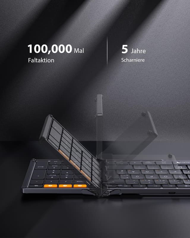 Detalle 2 de ProtoArc XK01 Faltbare Tastatur 210 mAh ⌨