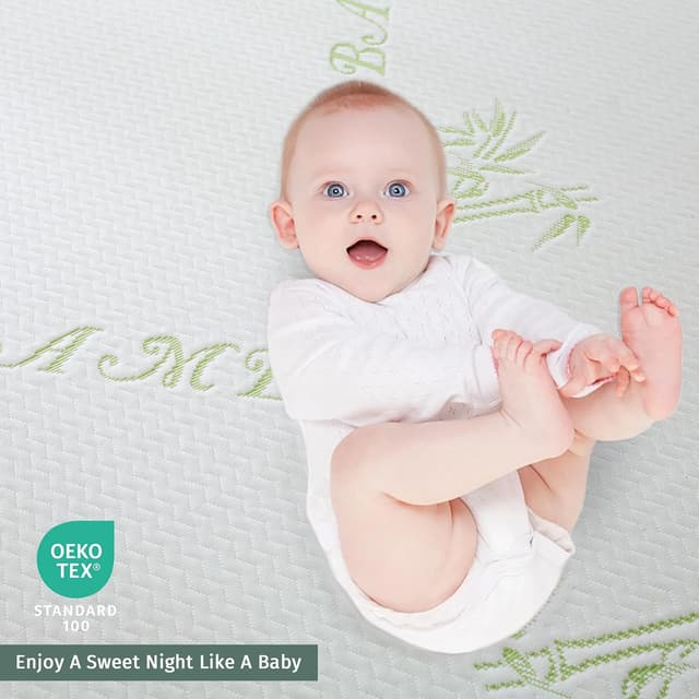 Detalle de Premium 100% Waterproof King Mattress Protector (8",-21", deep pocket) with Breathable 3D Air Fabric