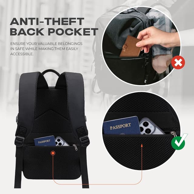 Thumbnail 3 de VMIKIV mochila viaje cabina 55x40x20 cm