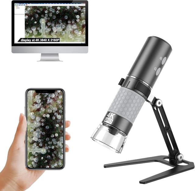 Imagen de Ninyoon 4K WiFi Microscope 50-1000X en OfertitasTOP