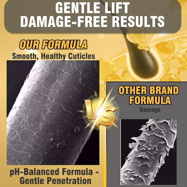 Detalle de Kit 2-en-1 Brow Lift & Rehaussement de cils avec adhésifs pour patchs Sourcil/Sourcils plus denses – Trousse professionnelle maison