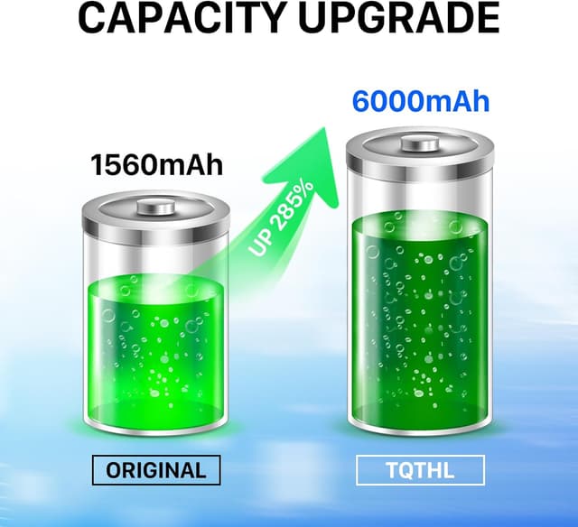 Detalle de PS5 DualSense controller replacement battery (6000mAh) rechargeable Li-ion – 3.65V