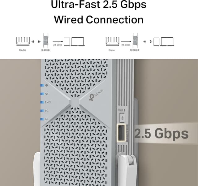 Thumbnail 3 de TP-Link BE6300 Wi‑Fi 7 Range Extender 6.3 Gbps
