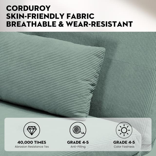 Thumbnail 4 de COMHOMA Sofá Cama Verde 3 plazas