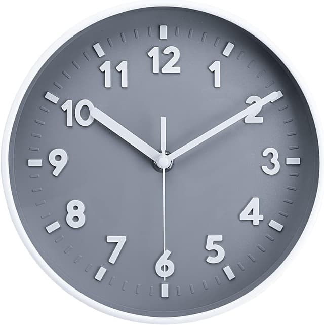 Imagen de Topkey 8" Round Silent Wall Clock en OfertitasTOP
