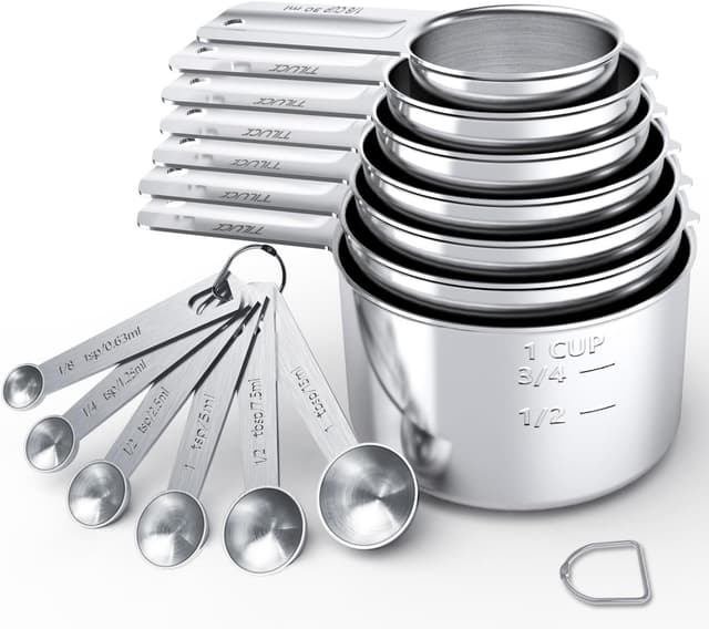 Imagen de TILUCK Stainless Steel Measuring Cups 13-piece 🍴 en OfertitasTOP