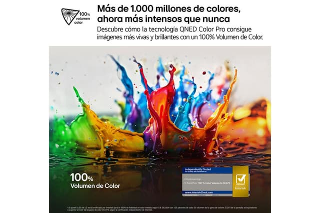 Detalle de LG QNED87 65 pulgadas MiniLED