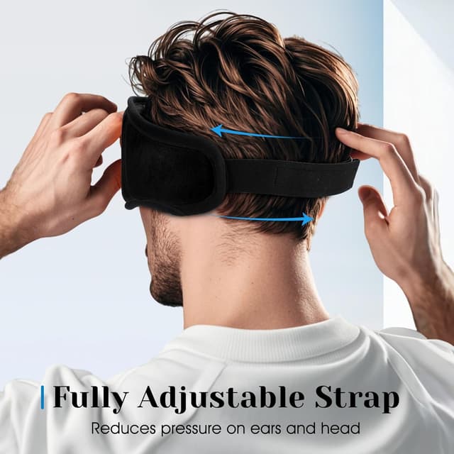 Thumbnail 6 de MUSICOZY 3D Bluetooth Sleep Mask 16H