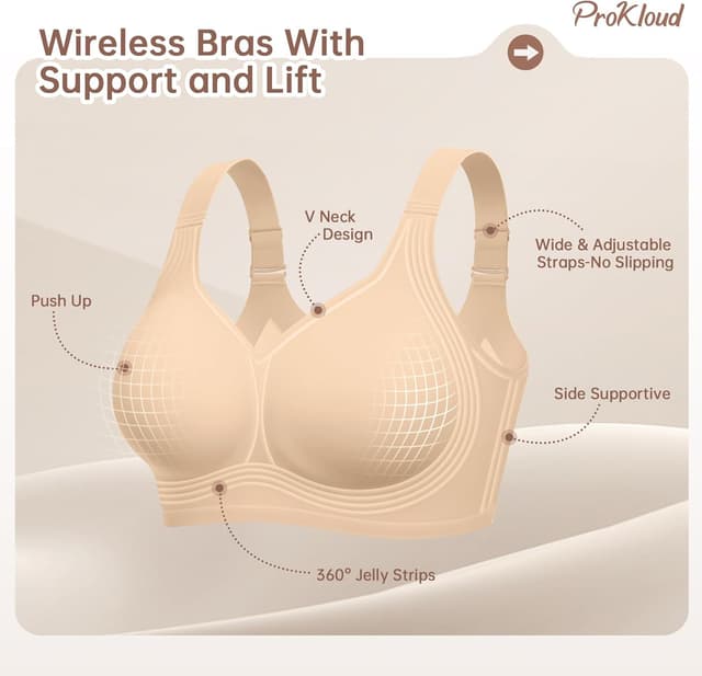 Thumbnail 4 de ProKloud Jelly Wireless Bra 3cm