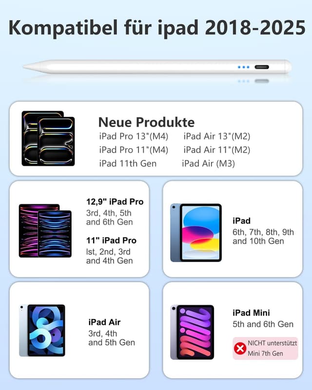 Thumbnail 2 de Pencil 1. Generation Stift für iPad 12,9"