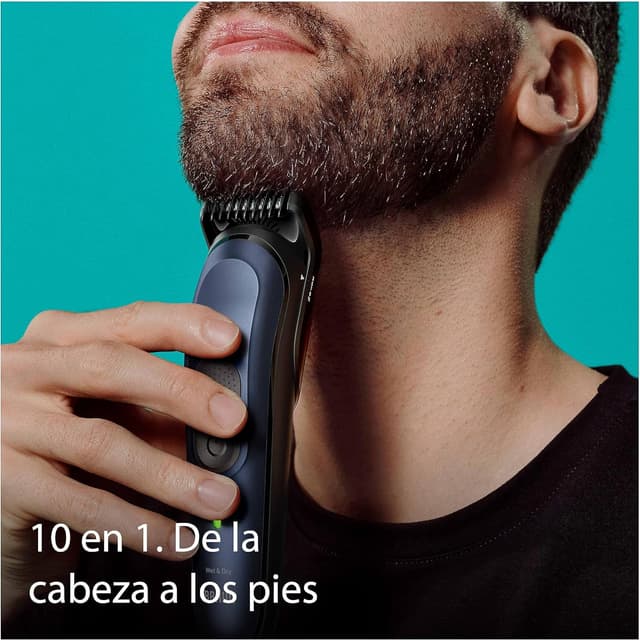 Detalle 2 de Braun MGK7410: Recortadora 10 en 1 para Hombre ✂