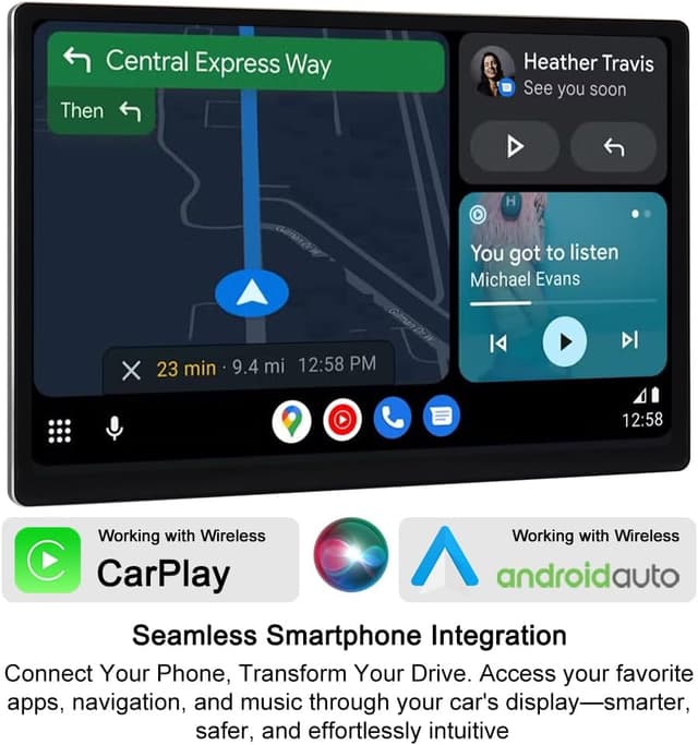 Detalle de ACAVICA 13.1” QLED Sat Nav Android 15 Car Radio for VW Transporter T6 (2016–2021)