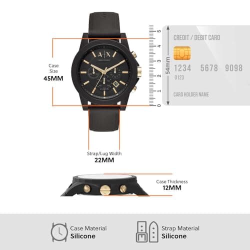 Thumbnail 5 de Armani Exchange Reloj cronógrafo 45 mm