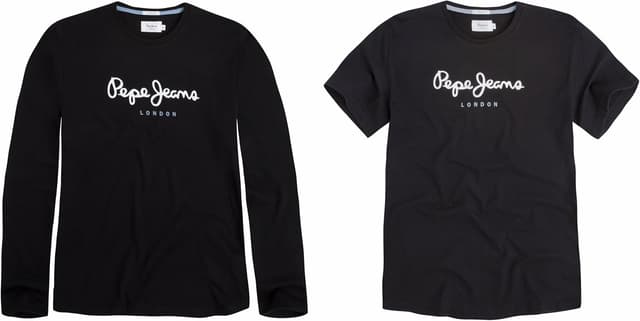 Thumbnail 2 de Pepe Jeans Eggo Long N Camiseta para Hombre