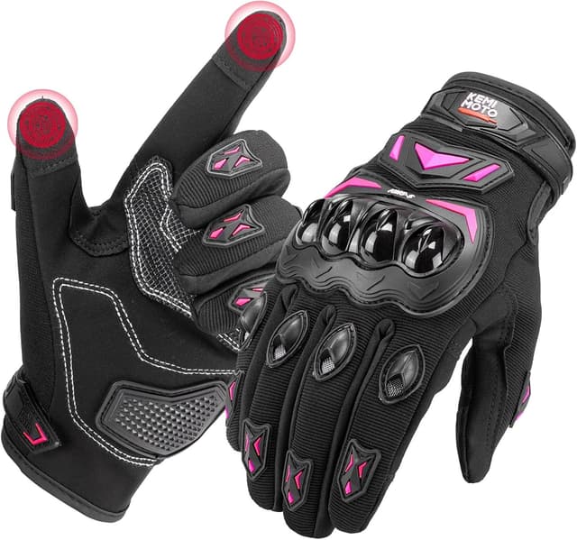 Imagen de KEMIMOTO Guanti Moto Estivi con protezione nocche en OfertitasTOP