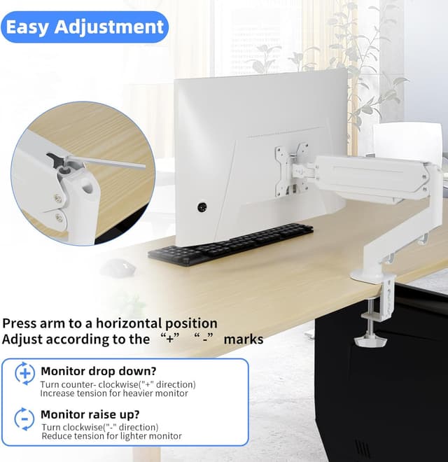 Detalle 1 de SUPTEK supporto monitor VESA 75/100