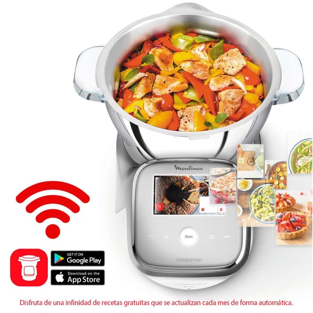 Detalle 1 de Robot de Cocina Moulinex i-Companion Touch XL